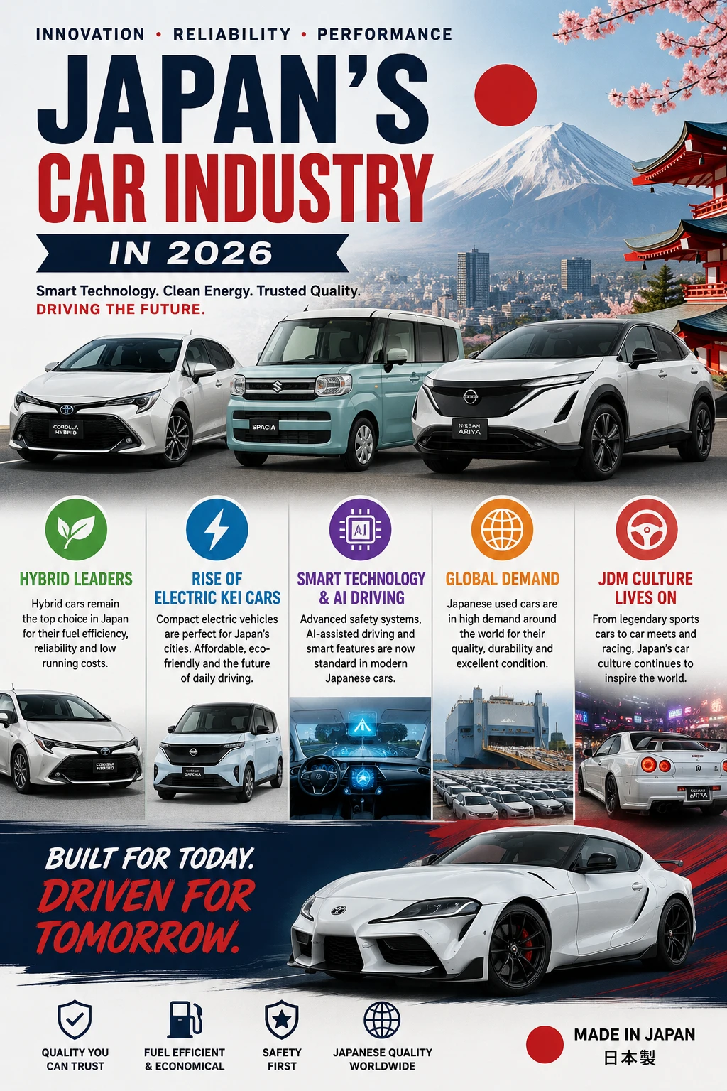 The Future of Cars in Japan: Trends Shaping the Automotive Industry in 2026